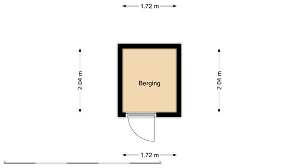 Floorplan - Müllerkade 261, 3024 EP Rotterdam