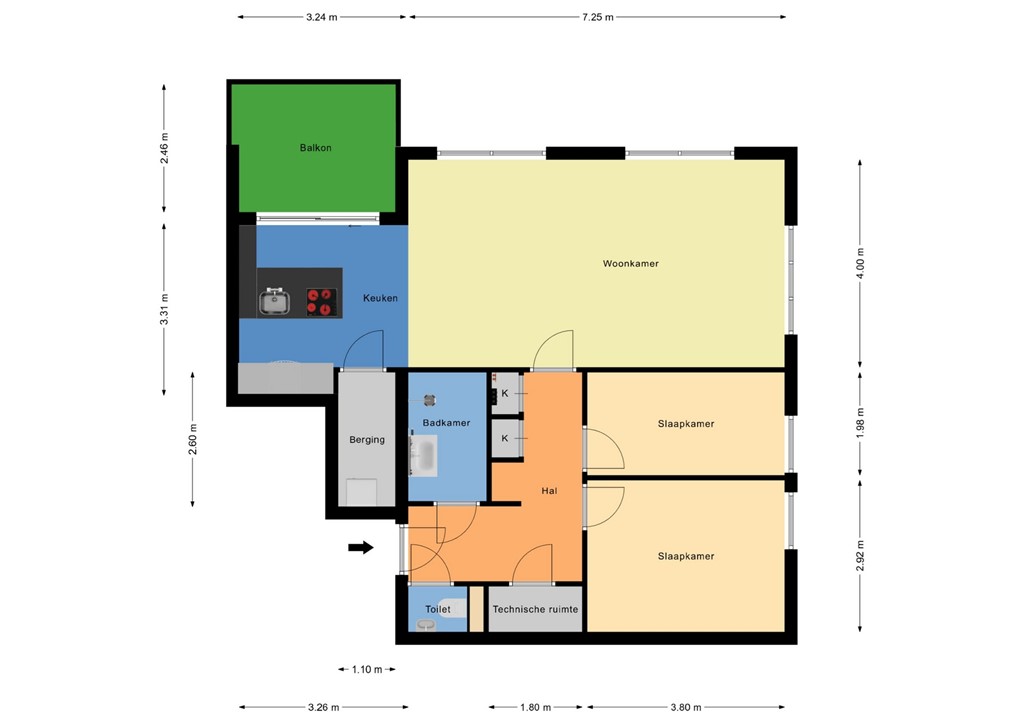 mediumsize floorplan