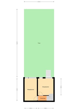 Floorplan - Mathenesserweg 127C, 3027 HM Rotterdam