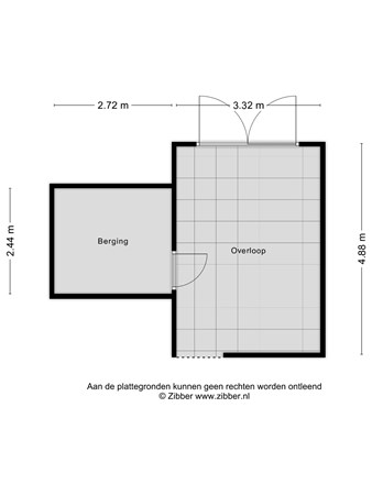 Plattegrond - Hazeleger 179, 5431 HS Cuijk - 446881_2D_Berging_Hazeleger_179_Cuijk_04.jpg