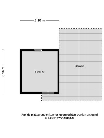 Plattegrond - Brouwersbos 66, 5432 BE Cuijk - 476512_2D_Berging_Brouwersbos_66_Cuijk_04.jpg