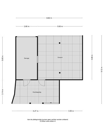 Plattegrond - Nagelkruid 48, 5432 EP Cuijk - 177745279_1582353_nagel_garage_first_design_20251007_902b7a.jpg