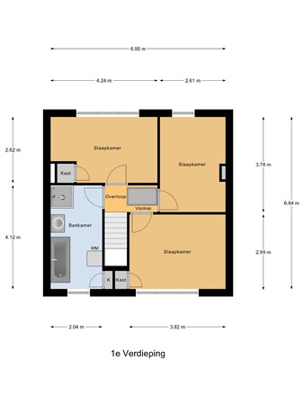 Toermalijnlaan 39, 5431 ZK Cuijk - 1e_Verdieping.jpg