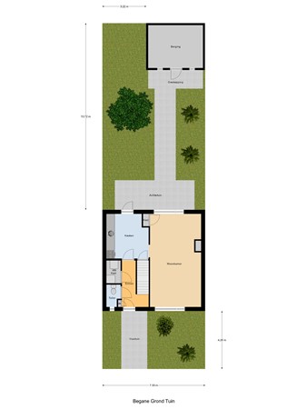 Toermalijnlaan 39, 5431 ZK Cuijk - Begane_Grond_Tuin.jpg
