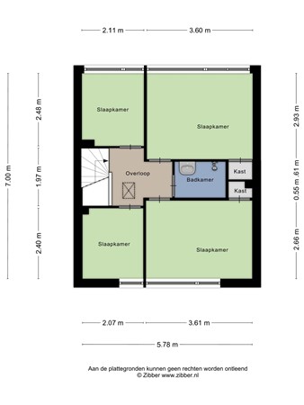 Gentiaanstraat 6, 9502 AG Stadskanaal - 444391_2D_Eerste_Verdieping_Gentiaanstraat_6_Stadskanaal_02.jpg