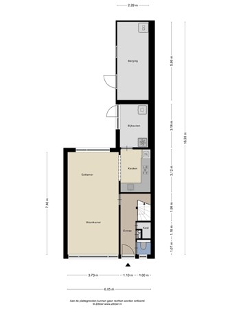 Seringenlaan 24, 9663 EJ Nieuwe Pekela - 444390_2D_Begane_grond_Seringenlaan_24_Nieuwe_Pekela_01.jpg