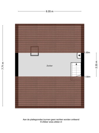 Seringenlaan 24, 9663 EJ Nieuwe Pekela - 444390_2D_Zolder_Seringenlaan_24_Nieuwe_Pekela_03.jpg