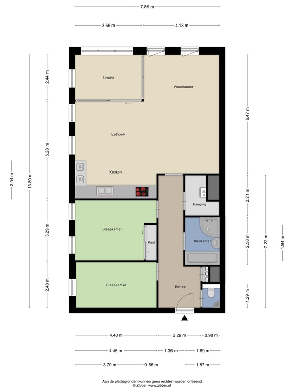 mediumsize floorplan