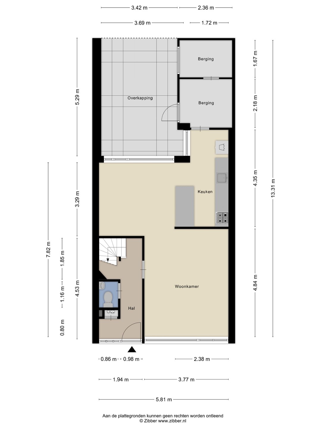 Tussenwoning te koop: Cederhage 21, Stadskanaal