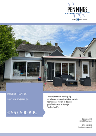 Brochure - Molenstraat 16, 5242 HA ROSMALEN (1) - Molenstraat 16, 5242 HA Rosmalen