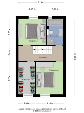 Plattegrond - 19, 5244 HC Rosmalen - 173310766_1555113_peelh_eerste_verdiepi_first_design_20250528_18fedf.jpg