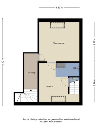 Plattegrond - H. Hartplein 28, 5462 EB Veghel - 175577146_1572816_h_ha_eerste_verdiepi_first_design_20250808_76e5bb.jpg