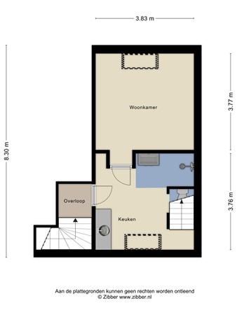 Plattegrond - H. Hartplein 28, 5462 EB Veghel - 175577146_1572816_h_ha_eerste_verdiepi_first_design_20250821_db5c2a.jpg
