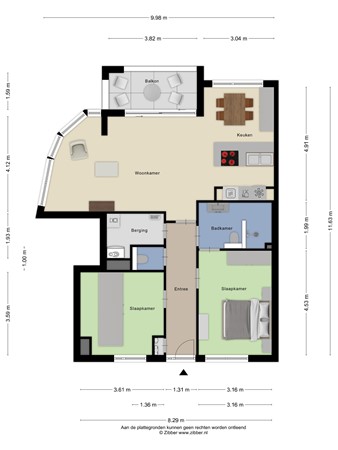 Plattegrond - Hintham 51, 5246 AD Rosmalen - 176794627_1579049_hinth_appartement_first_design_20250913_6f68a4.jpg