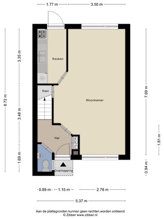 Plattegrond - Wim Sonneveldstraat 19, 5247 XJ Rosmalen - 189386077_1683156_wim_s_begane_grond_first_design_20260910_0be6e1.jpg