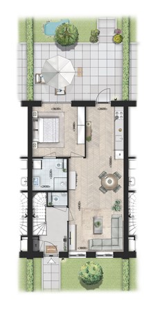 Poorthuis Bouwnummer 009, 3925 EB Scherpenzeel - BLOK 002 & 005_Tussenwoning_Bg.jpg
