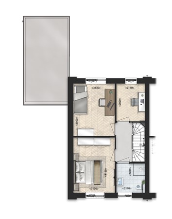 Poorthuis Bouwnummer 200, 3925 EB Scherpenzeel - BLOK 032 & 033_Hoekwoning_Vd1.jpg