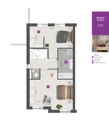 Voorborch Bouwnummer 16, 3925 EB Scherpenzeel - Scherpenzeel- DNK F1_ Type F_verd opties.jpg
