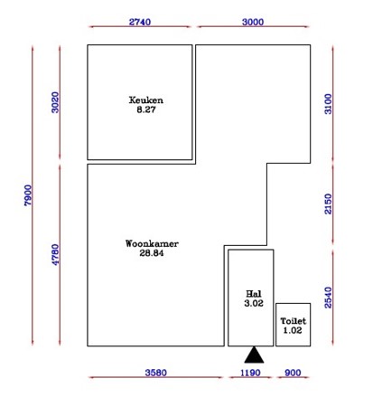 Kamillelaan 89, 3925 RH Scherpenzeel - plattegrond begane grond.jpg