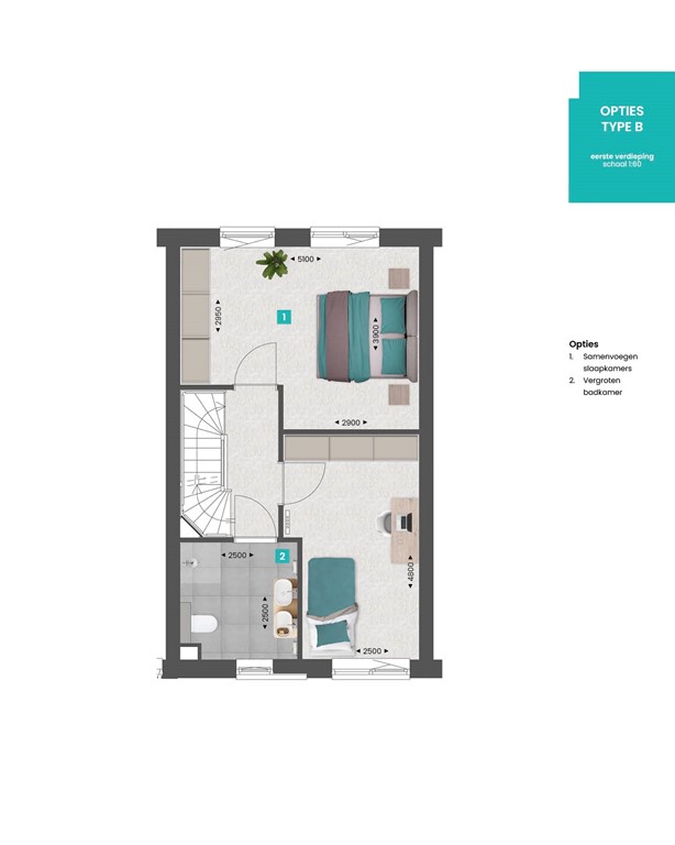 mediumsize floorplan