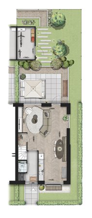 Jachthuis Bouwnummer 109, 3925EB Scherpenzeel - De Bunte_Blok 017 - Begane grond_Hoekwoning Rechts_Png.png