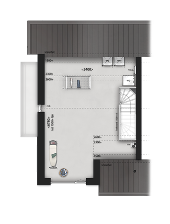 Jachthuis Bouwnummer 94, 3925EB Scherpenzeel - De Bunte_Blok 016 - Vd2_Hoekwoning links_Png.png