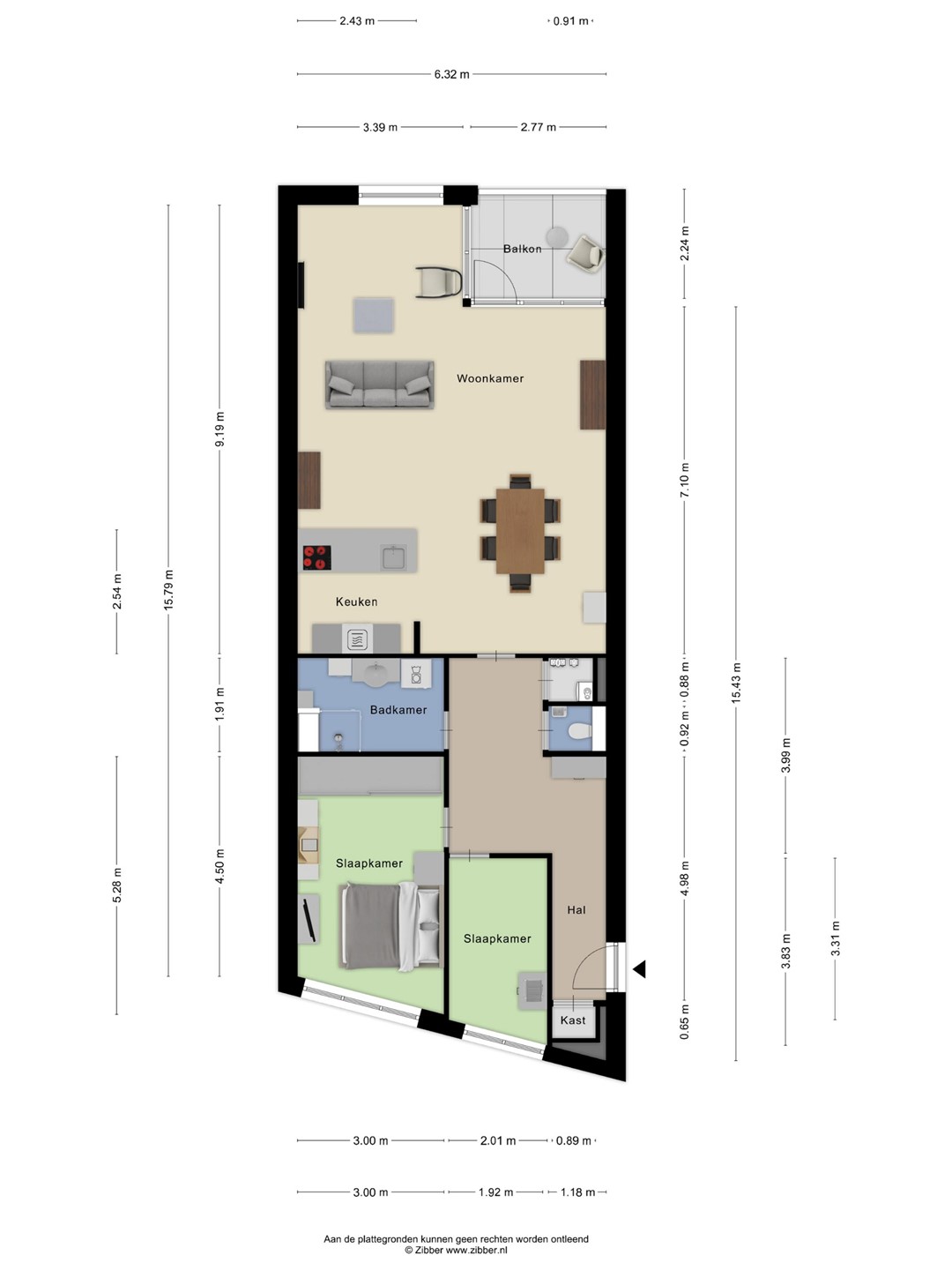Appartement te koop: Marktstraat 40, Scherpenzeel Gld