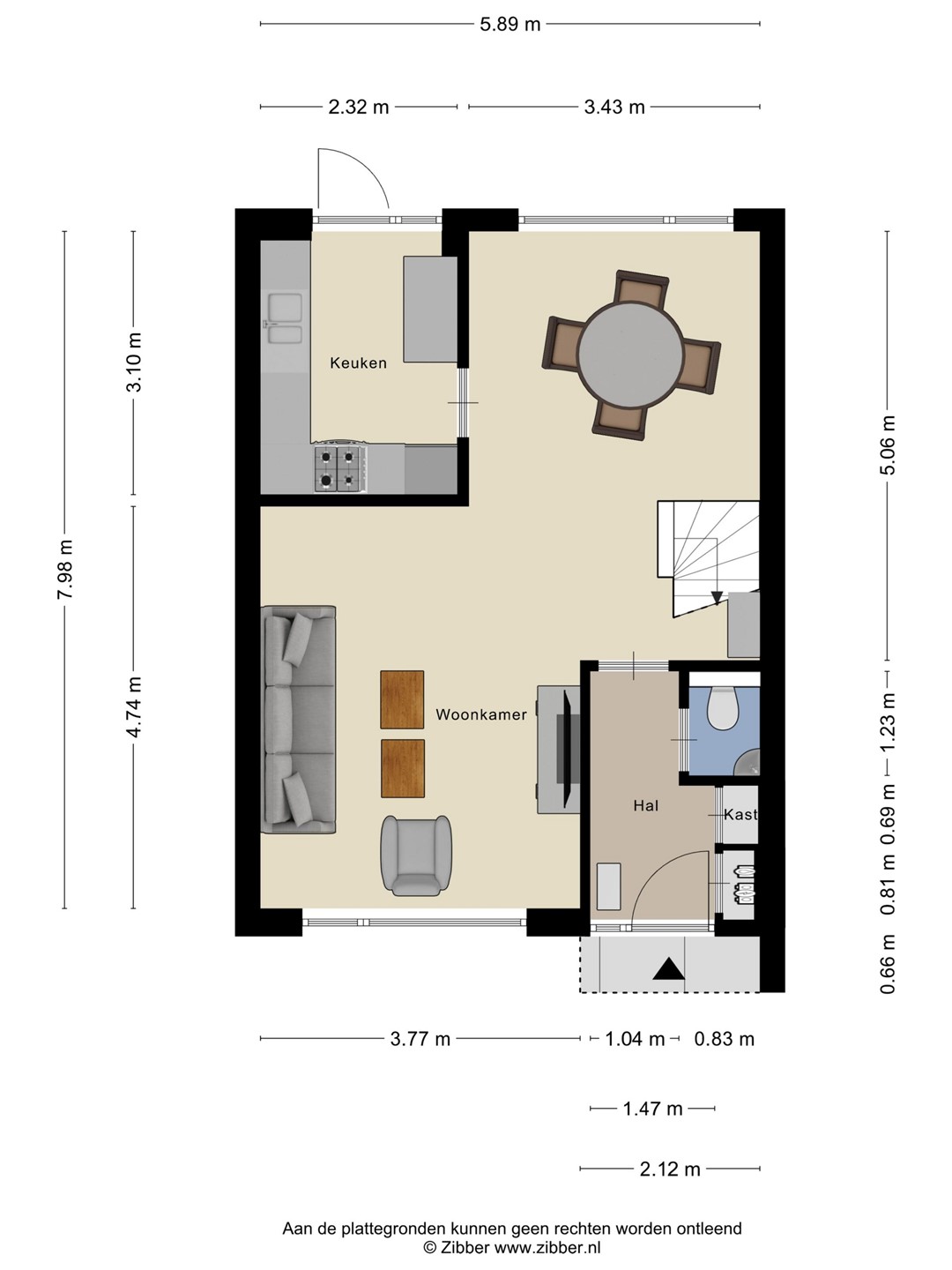Tussenwoning te koop: van Goghlaan 7, Scherpenzeel