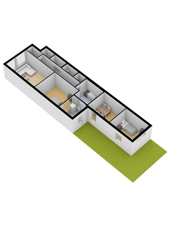Floorplan - Cartesiusstraat 274, 2562 ST Den Haag