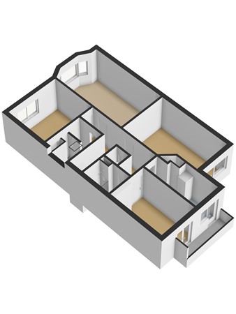 Floorplan - Nijkerklaan 42, 2573 BC Den Haag