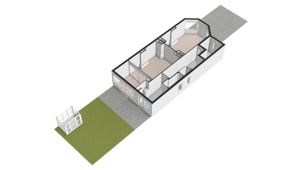 Floorplan - Doornstraat 8, 2584 AM Den Haag