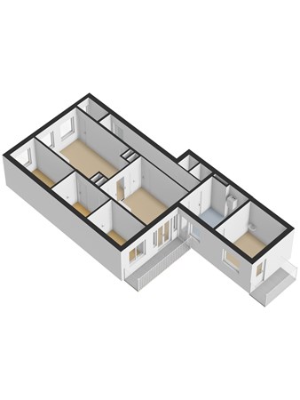 Floorplan - Cartesiusstraat 239, 2562 SJ Den Haag