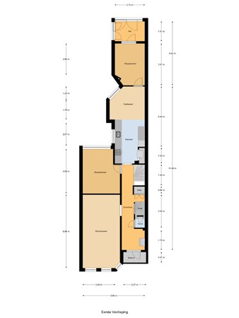 Floorplan - Loosduinseweg 941, 2571 AX Den Haag