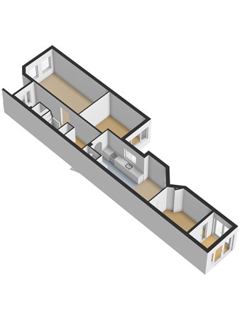 Floorplan - Loosduinseweg 941, 2571 AX Den Haag