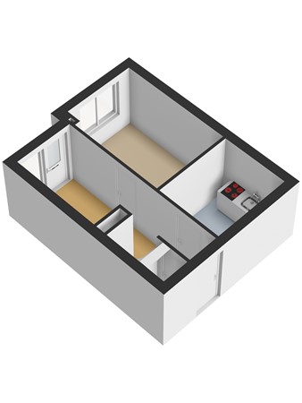 Floorplan - Rubensstraat 22, 2526 PH Den Haag