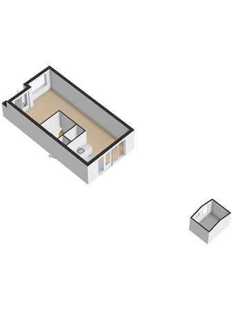 Floorplan - Rubensstraat 22, 2526 PH Den Haag