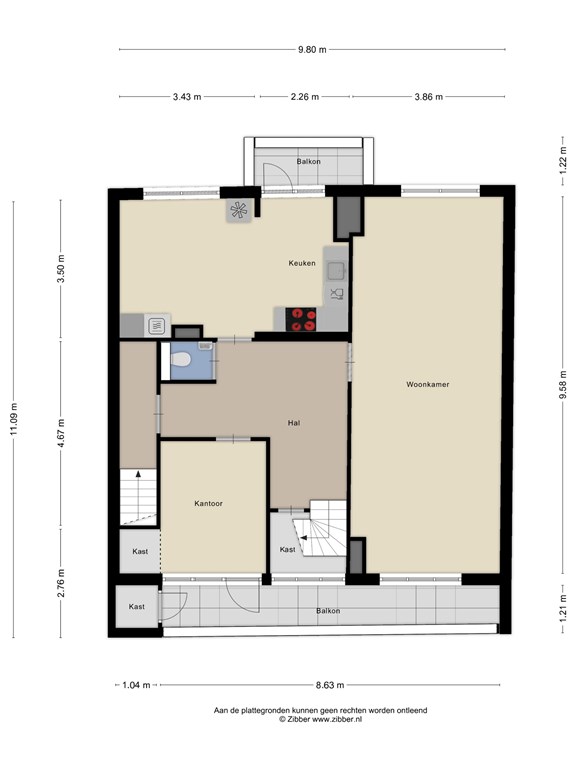 mediumsize floorplan