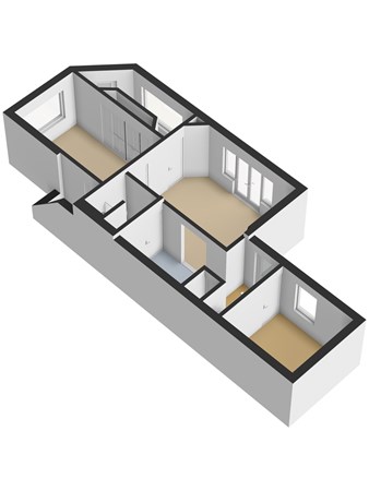 Floorplan - Professor Kaiserstraat 1, 2562 KA Den Haag