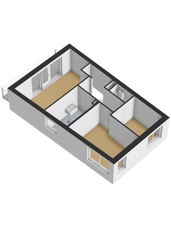 Floorplan - Westlandseplein 53, 2512 SX Den Haag