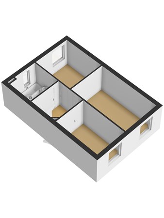 Floorplan - Leeuweriklaan 3, 2289 EE Rijswijk