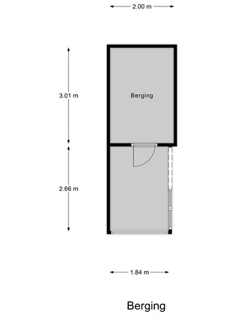 Floorplan - Leeuweriklaan 3, 2289 EE Rijswijk