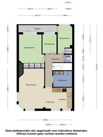 Floorplan - Soestdijksekade 144, 2574 AS Den Haag