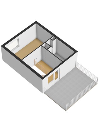 Floorplan - Norgstraat 17, 2545 TT Den Haag