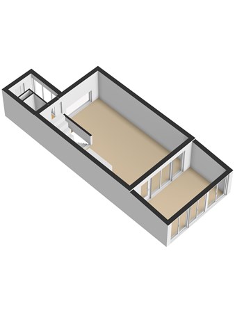 Floorplan - Norgstraat 17, 2545 TT Den Haag