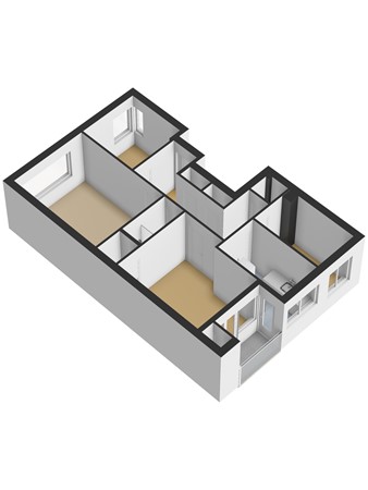 Floorplan - Majubastraat 25, 2572 NT Den Haag