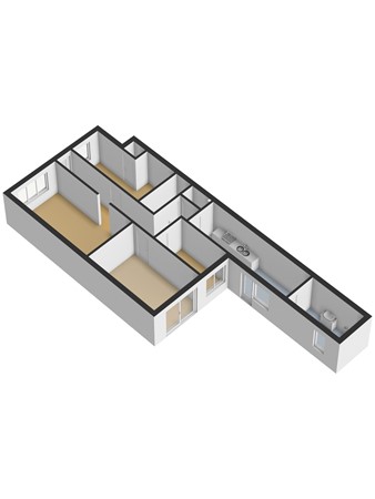 Floorplan - Kaapseplein 132, 2572 NH Den Haag