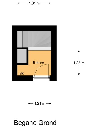 Floorplan - Harderwijkstraat 7, 2573 ZA Den Haag