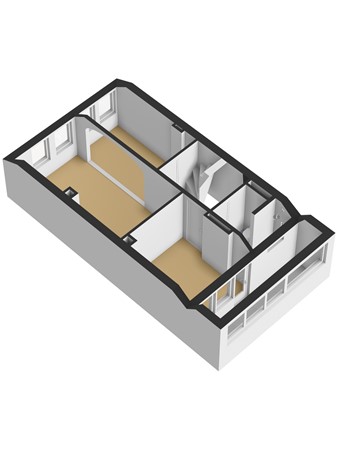 Floorplan - Hugo Verrieststraat 36, 2524 CE Den Haag