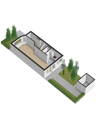 Floorplan - Hugo Verrieststraat 36, 2524 CE Den Haag