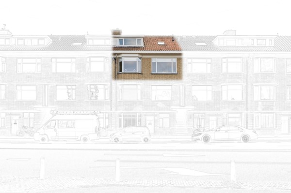 Floorplan - Zwolsestraat 219, 2587 VC Den Haag